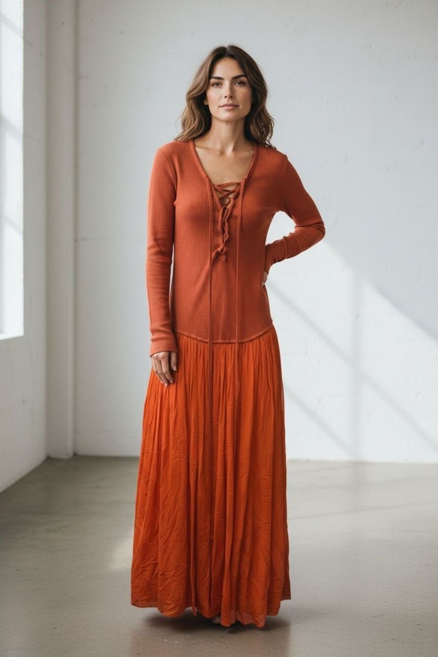 Ulla Johnson Colette Dress in Persimmon NWT Size 00